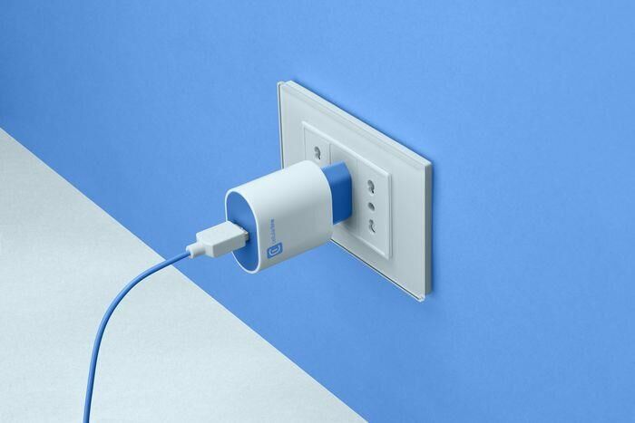 Cellular Line Carica Batterie Achusbsmart12wb-blu