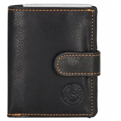 Sattlers & Co. Kreditkartenetui The Kayana Jappelup black/orange - 10