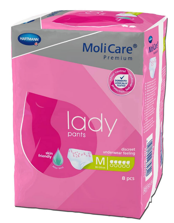 Hartmann Molicare Premium Lady Pants 5 gouttes Medium - 16 paquets de 8 protections