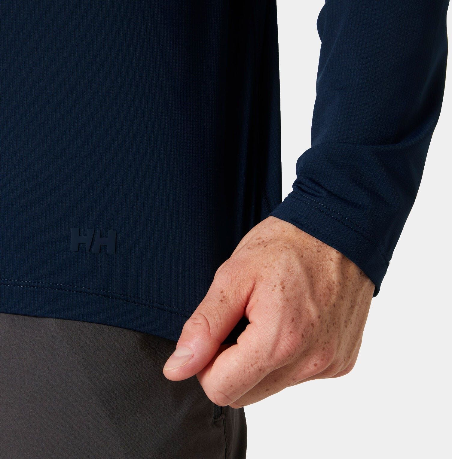 Helly Hansen Men's Shine Long Sleeve Crew - Blue - 2XL