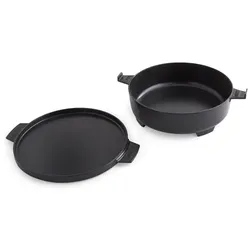 Weber Dutch Oven 2-in-1 für GBS Grillroste Gusseisen