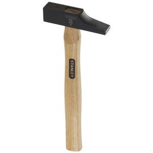 Stanley Schreinerhammer 1-54-641, Bahn 25mm, 315g Kopfgewicht, Eschenholzstiel, Länge 250mm