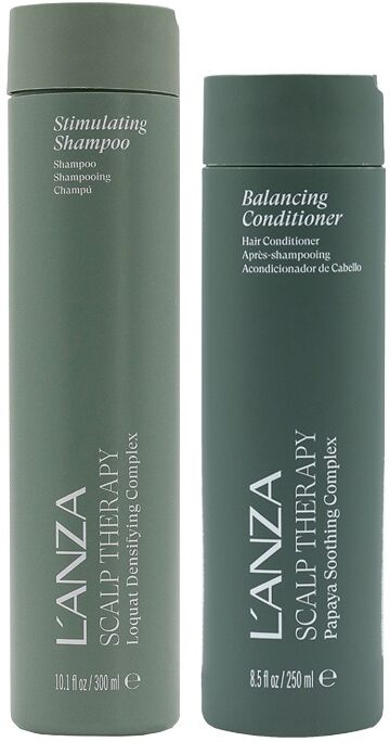 L'Anza Scalp Therapy Stimulating Shampoo 300ml & Scalp Therapy Balanci