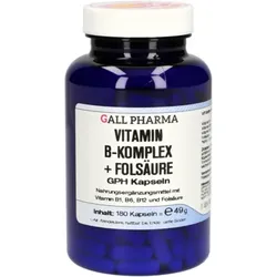 VITAMIN B KOMPLEX+Folsäure GPH Kapseln 180 St