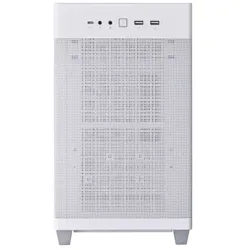 ASUS PRIME AP201 CASE TG WHITE Mini Tower Weiß