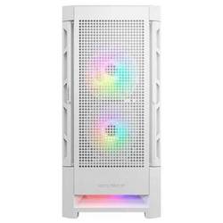 Cougar COUGAR Gehäuse Midi-Tower Airface ARGB, Midi-Tower Gaming-Gehäuse Weiß 4 vorinstallierte Lüfter CGR-5ZD1W-AIR-RGB