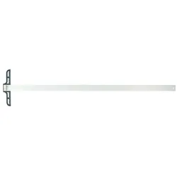 Rumold, Lineal, Zeichenschiene 1000mm Stahl (100 cm, Stahl)