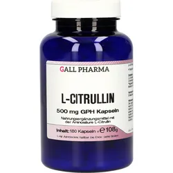 L-Citrullin 500mg Gph Kapseln 180 ST