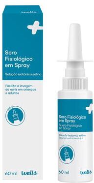 Wells Soro Fisiológico em Spray 60 ml