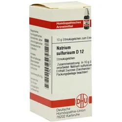 Natrium Sulfuricum D 12 Globuli 10 g