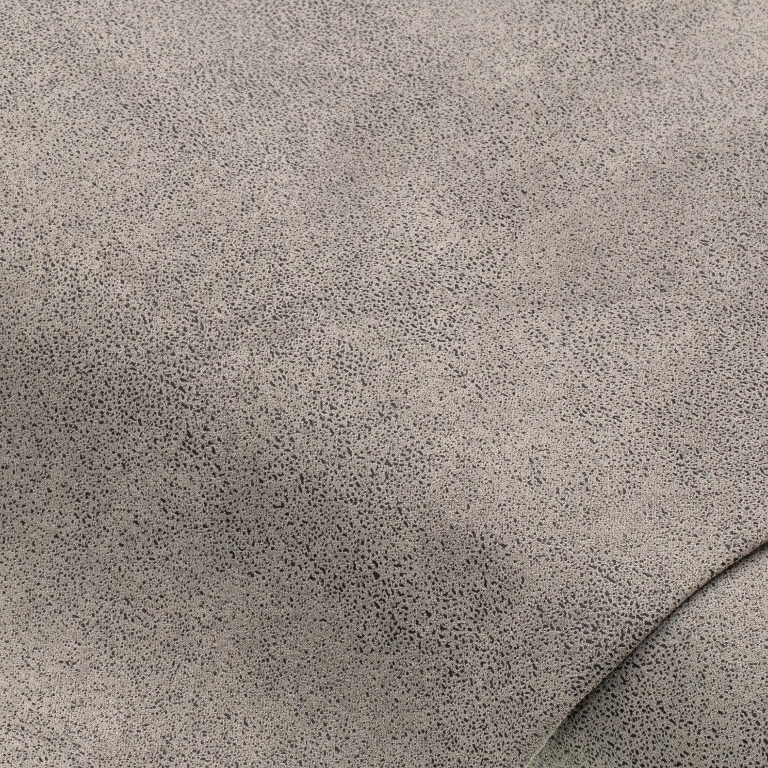 Möbel-Kunstleder „Sprenkel“, grau