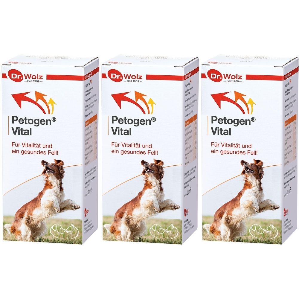 Petogen Vital VET x3 3x250 ml Flüssigkeit