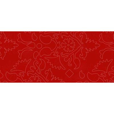 Fototapete ARCHITECTS PAPER "Atelier 47 Adornment 3", rot (feuerrot, weiß), B:6m L:2,7m, Vlies, Tapeten, Abstrakt Fototapete 6,00 m x 2,70 m 200 g Vlies Premium Tapete Modern