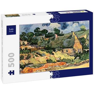 Lais Puzzle Vincent Willem van Gogh - Hütten in Cordeville (Häuser in Auvers) 500 Teile