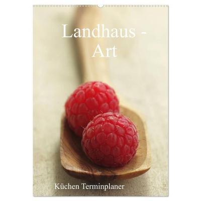 Landhaus-Art – Küchen Terminplaner / Planer (Wandkalender 2027 DIN A2 hoch), CALVENDO Monatskalender