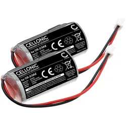 Cellonic Akku für Verisure Camera Detector, Brandvarnare, Sirene, Night Control (1350 mAh), Batterien + Akkus