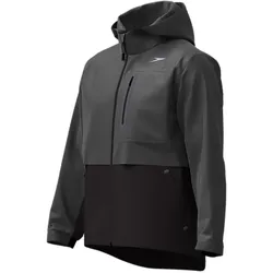 Speedo, Herren, Laufjacke, Pro Male Jacket (XS), Schwarz, Grau, XS