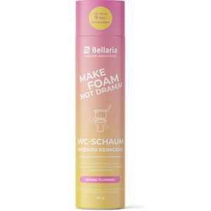 Bellaria WC-Reiniger WC-Schaum, Spring Flower, Pulver, mit blumigen Duft, Pack 700 g
