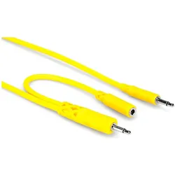 Hosa CMM-545Y - Patch Cables 5pcs. (0.45 m, 2.5mm Klinkenkabel), Audiokabel