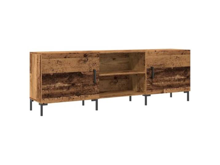 Helloshop26 TV-Schrank, praktisch, geräumige Aufbewahrung, 150 x 30 x 50 cm, aus Holz, Altholz 02_0051148
