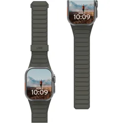 UAG Pathfinder Strap (Silikon), Uhrenarmband, Orange, Mehrfarbig, Grau, Grün