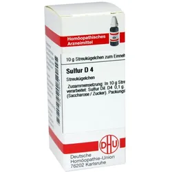 Sulfur D 4 Globuli 10 g