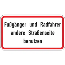 Magni, Hausnummer + Türschild, WH.48, 600x330mm andere Str.Seite nutzen RAL-Gütezeichen Folie RA2