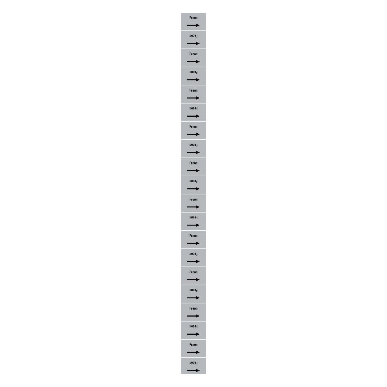 Brady ISO 20560 Rohrmarkierer - Luft (318864)