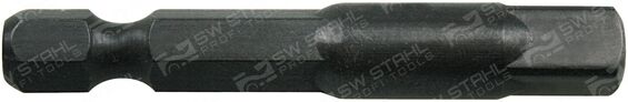 Swstahl Vierkantadapter-Bit Adapter Steckschlüsseleinsatz, 1/4 Sechskant Auf Vierkant, 50 Eh4
