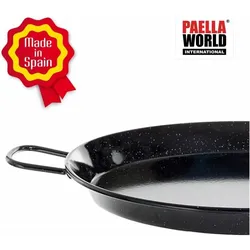 All'Grill Paella-Pfanne emailliert Ø 24 cm, Pfanne + Kochtopf