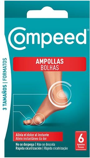 COMPEED Apósitos Ampollas 3 Tamaños