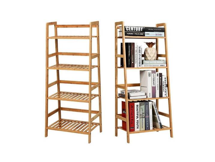 LuxusKollektion Standregal Standregal Bambus 4 Fach, 1-tlg.