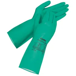 uvex Chemikalienschutzhandschuh profastrong NF33 grün 11 - 6012207 - grün