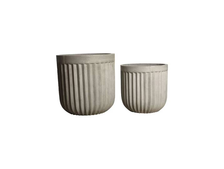 House Doctor House Doctor Blumentopf 2 Stück Concrete