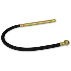 EBERTH Rüttelflasche Ersatzteil für Betonrüttler 35mm Durchmesser 1,5m Länge Stahlverstärkt Flexible Welle Wärmebehandelt 5kg