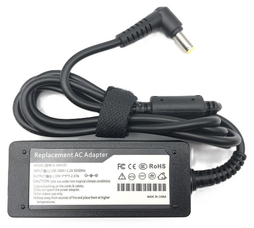 T-ProTek 45W AC-adapter netvoeding en oplader compatibel met Acer TravelMate P6 (P645-S)
