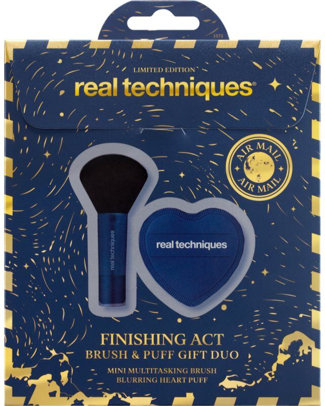 Real Techniques Holiday Finishing Act set for the face
