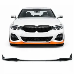Frontspoilerlippe mattschwarz passend für BMW 3er G20 G21 2019-2022