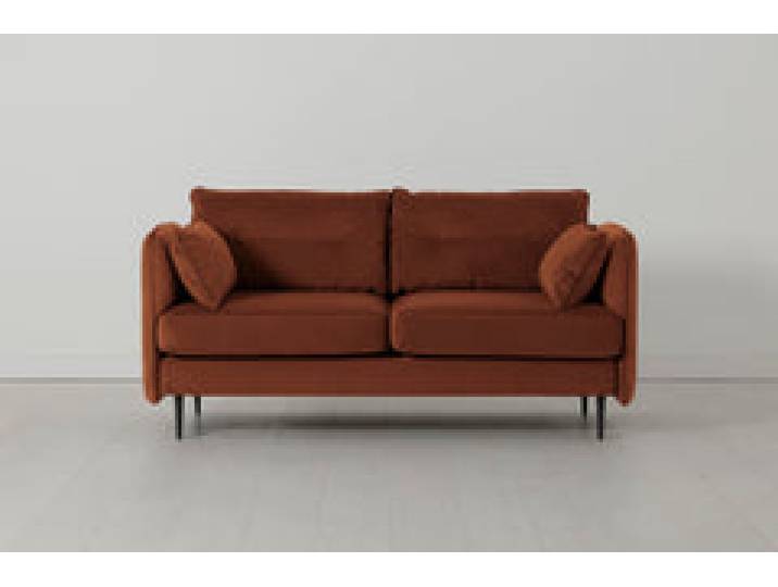 Model 19 Zweisitzer-Sofa, Umbrabraun