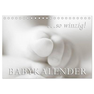 ...so winzig - Babykalender (Tischkalender 2027 DIN A5 quer), CALVENDO Monatskalender