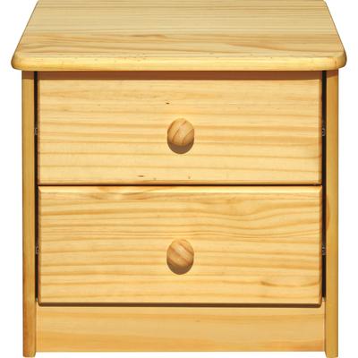 Kommode MÖBILIA "Chur", beige (natur), B:43cm H:42cm T:35cm, Massivholz, Sideboards, Kommode, aus Massivholz Kiefer