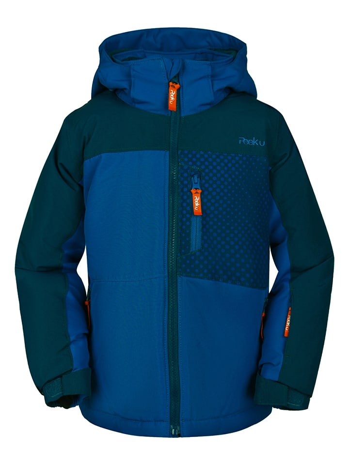 Peek U Winterjacke "Rusty" in Blau - 128