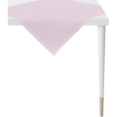 Mitteldecke APELT "4362 RIPS UNI", lila, B:100cm L:100cm, Baumwolle, Polyester, Tischdecken, Mitteldecke, Wasser- und Schmutzabweisend