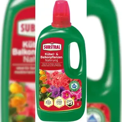 Substral Spezial-Flüssigdünger für Kübel- & Balkonpflanzen, 1 Liter