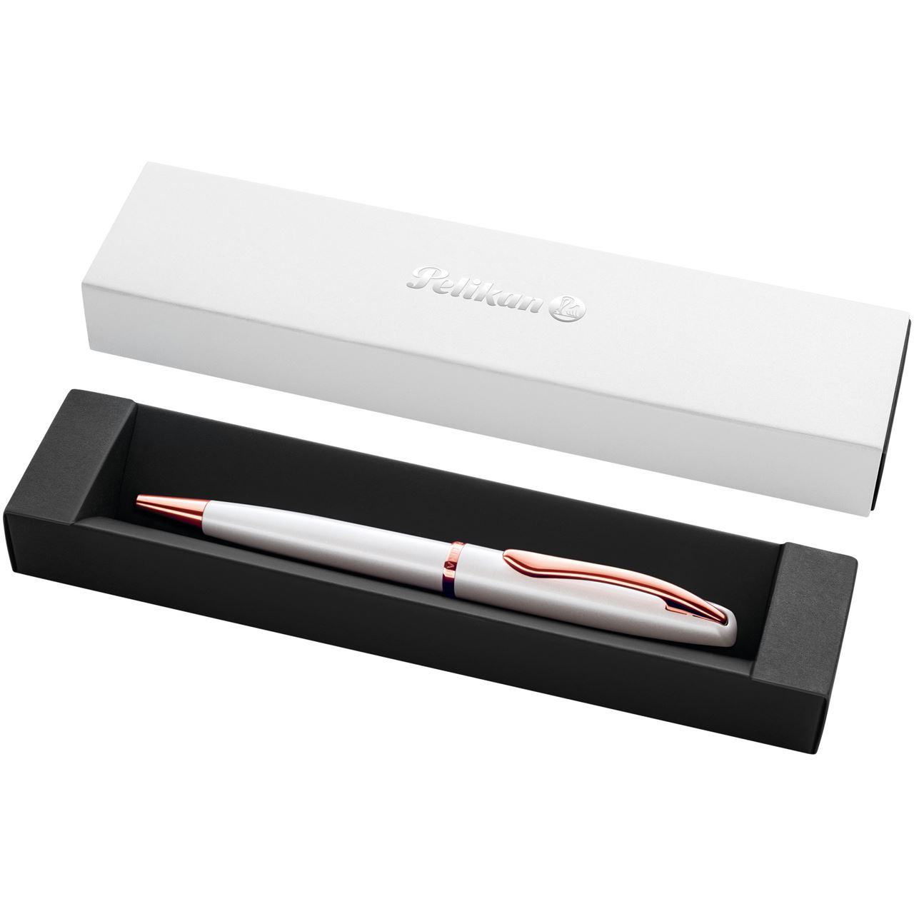 Pelikan Kugelschreiber Jazz Noble Elegance K36 Perlmutt Weiß Faltschachtel