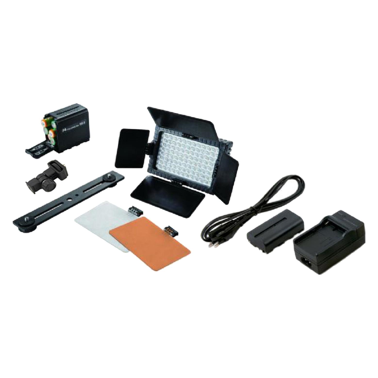 Falcon s Video light DV-96V-K2 + battery (Videoleuchte) (8718127055712)