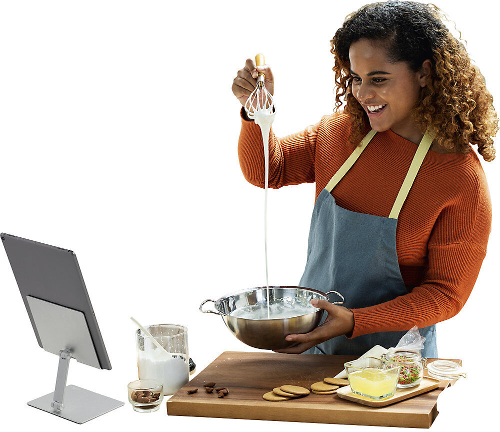 Tablet-Ständer RISE, für 7 - 13'', VE 2 Stk, silber DURABLE