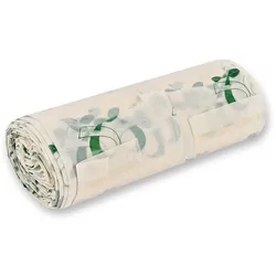 NATUREStar Bio Müllbeutel mit Griff 15 l | Maisstärke 1 Rolle 15 Stück