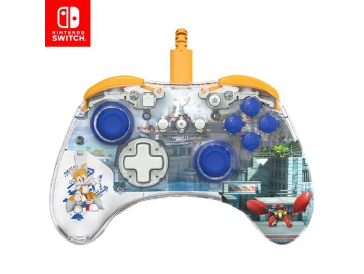 PDP REALMz Wired LED Light-up Pro Controller: Tails For Nintendo Switch & Nintendo Switch - OLED Model