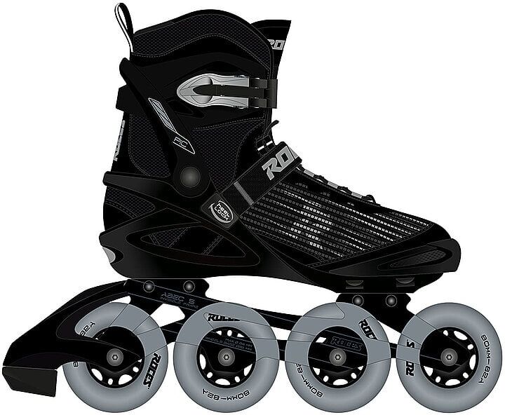 ROCES Herren Inlineskates Pic X schwarz   44 M
